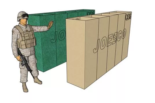 hesco barrier QS6