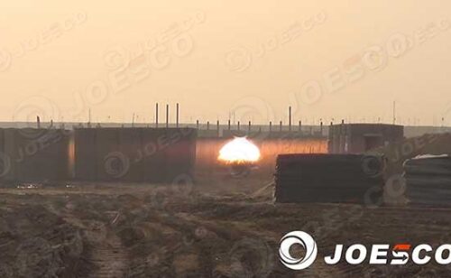 JOESCO Military Barrier Tested By PLA Air Force.