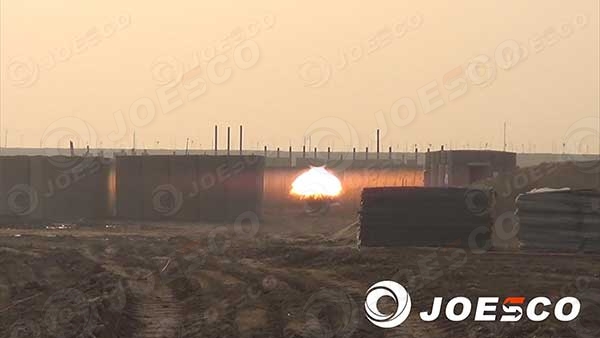 JOESCO Military Barrier Tested By PLA Air Force.