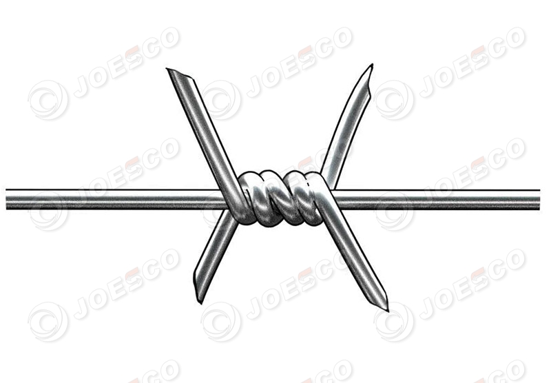 single twist barbed wire