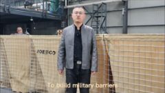The construction steps for military barriers thumbnail