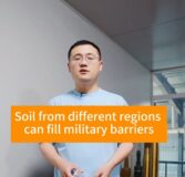 Soil from different regions can fill military barriers thumbnail