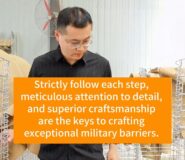Keys to crafting exceptional military barriers