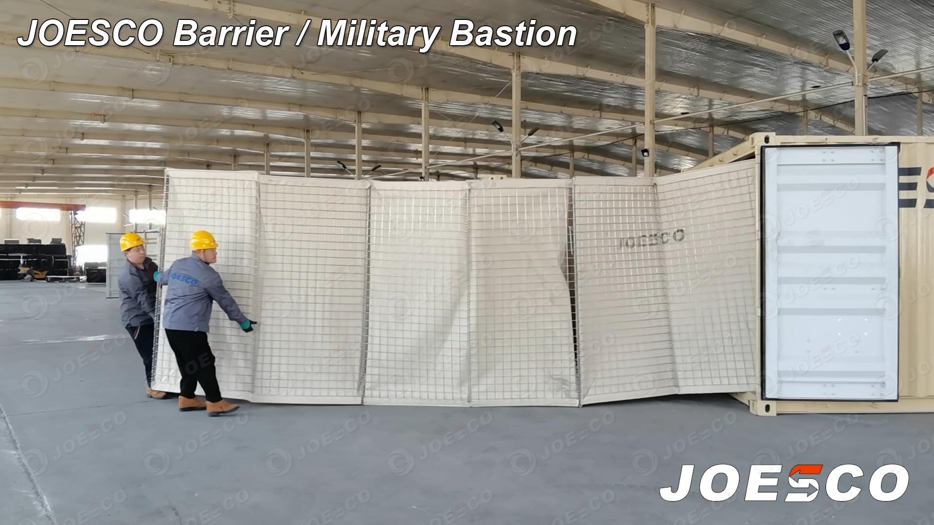 A Rapidly Deployable Portable Military Protection System