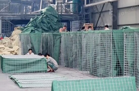 How we construct a military barrier!#military barrier #construct thumbnail