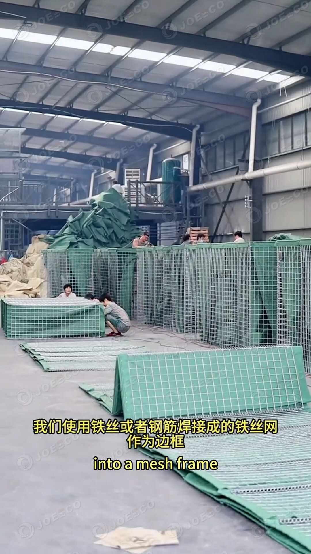 How we construct a military barrier!#military barrier #construct thumbnail