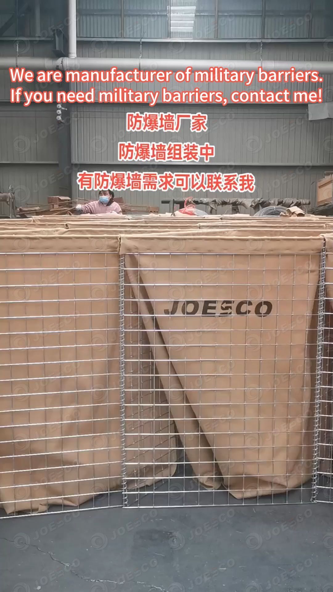 We are manufacturer of military barriers. If you need military barriers, contact me thumbnail 1