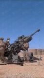 Artillery training in the position constructed by the JOESCO military barrier thumbnail 1