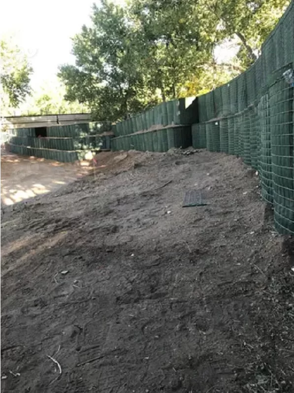HESCO Barrier Retaining Wall