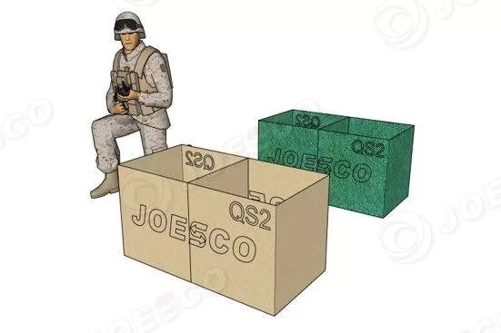 hesco barrier QS2 Model