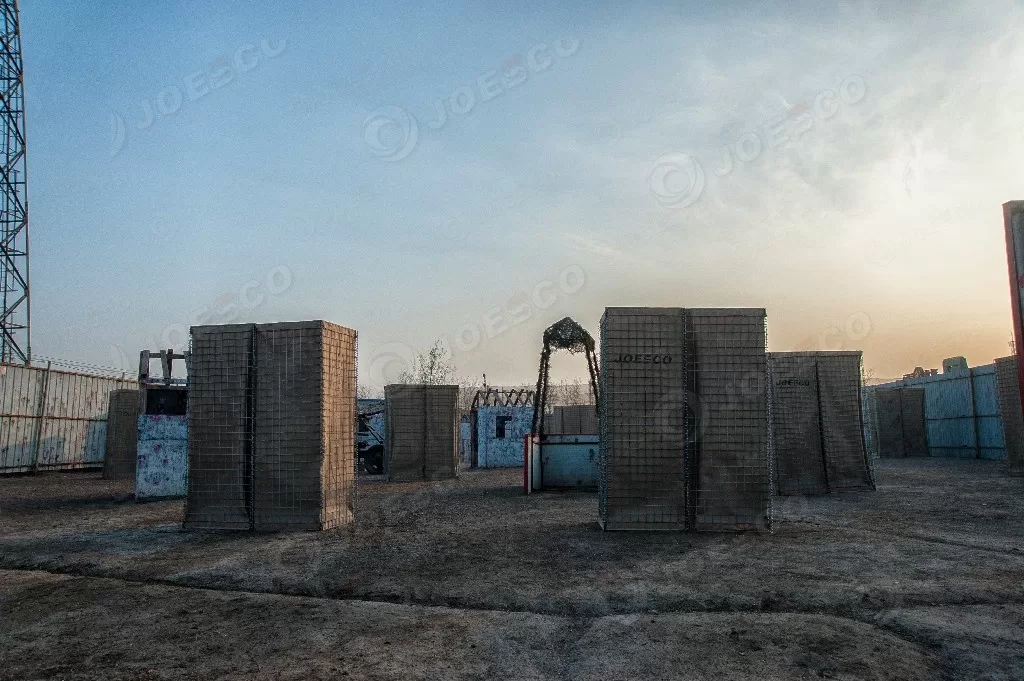 hesco barrier for CQB field (2)