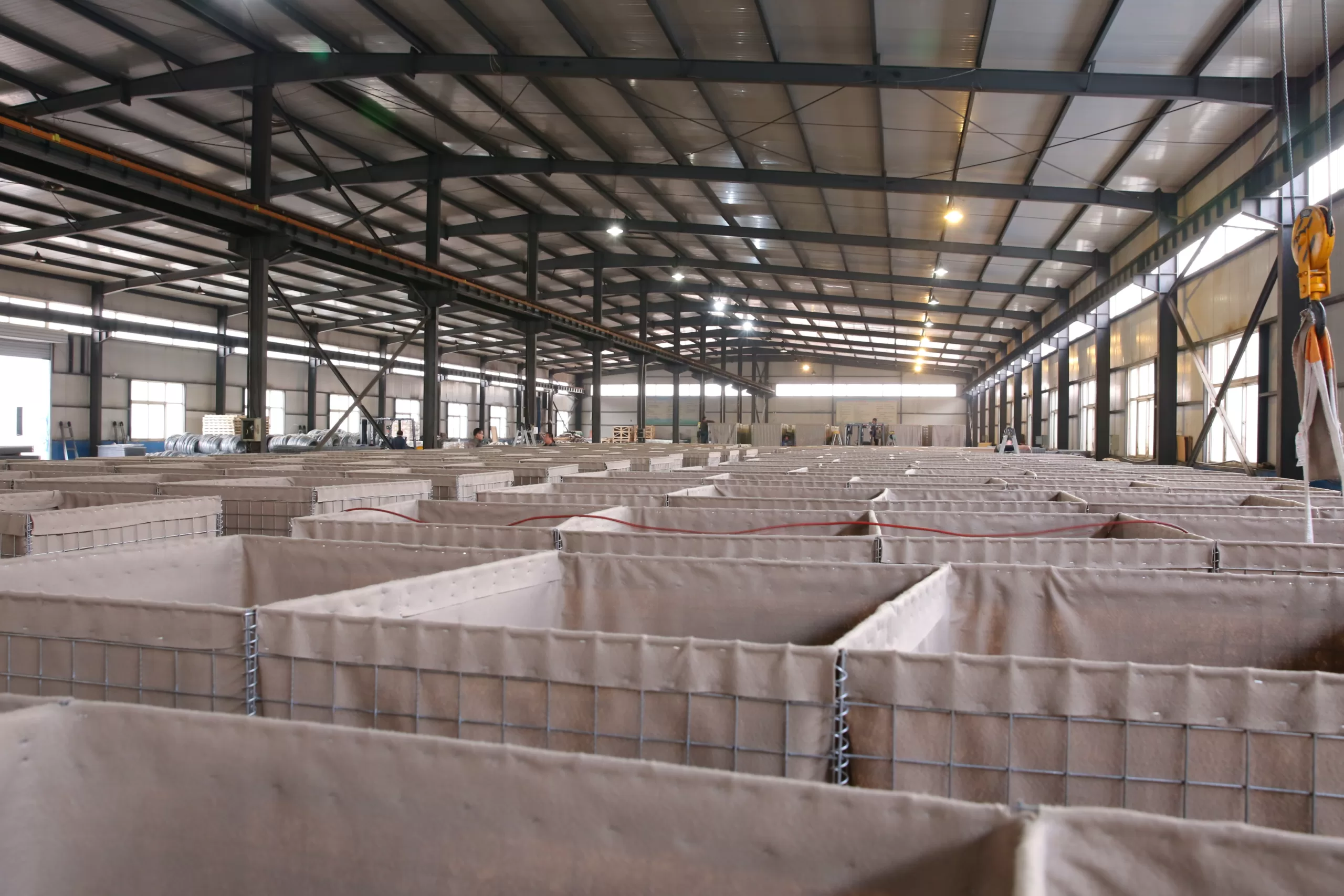 Hesco Barriers production workshop