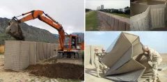 hesco Barriers are used in military applications