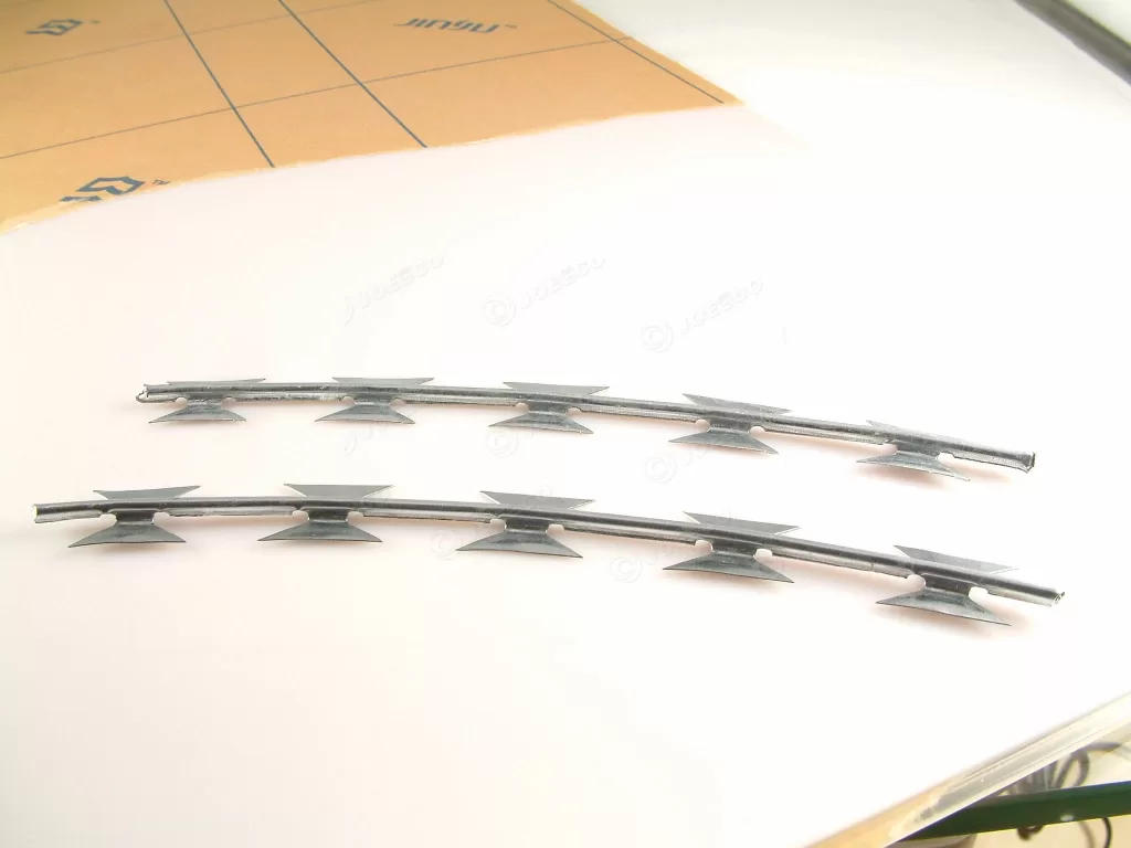 Concertina wire selection