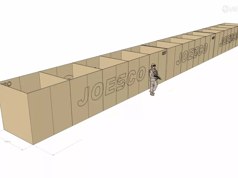 hesco defensive barrier design-2