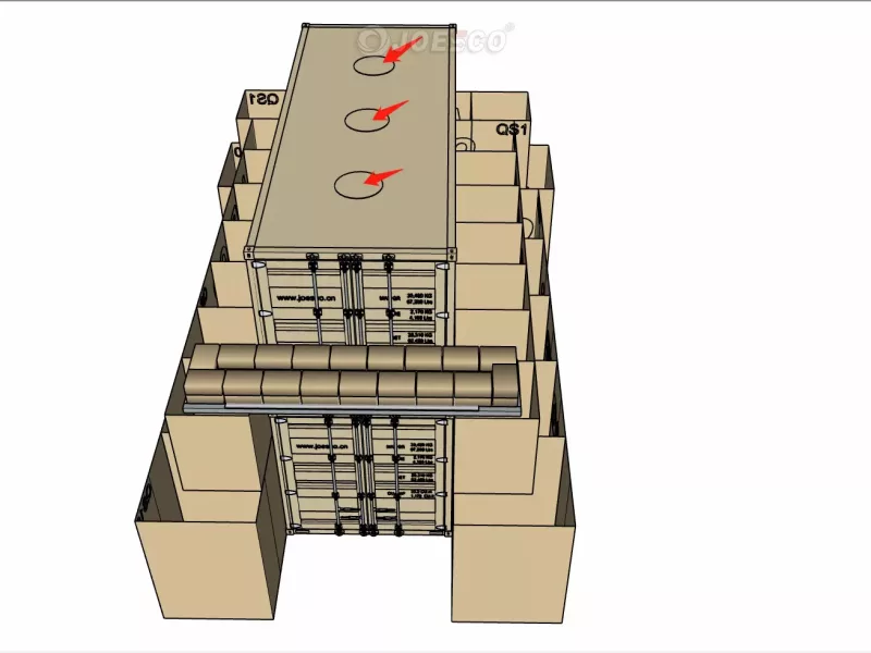 hesco defensive barrier design-5