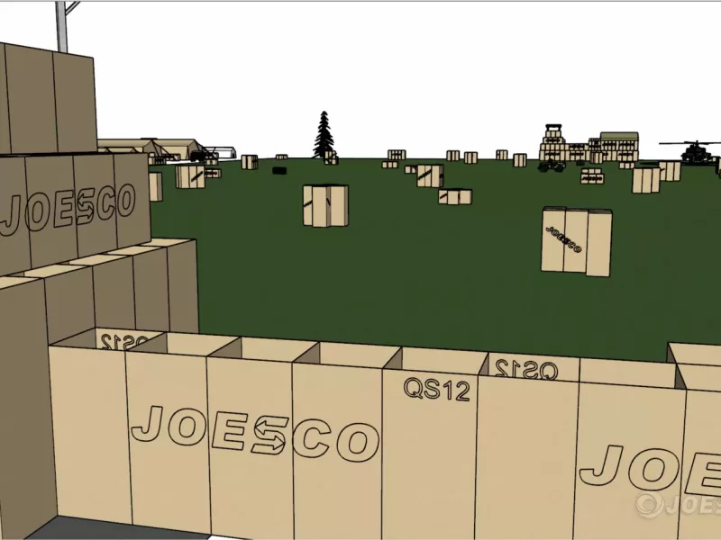 hesco defensive barrier design-6